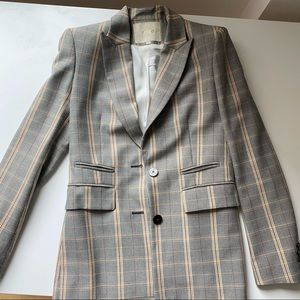 Maje checked blazer